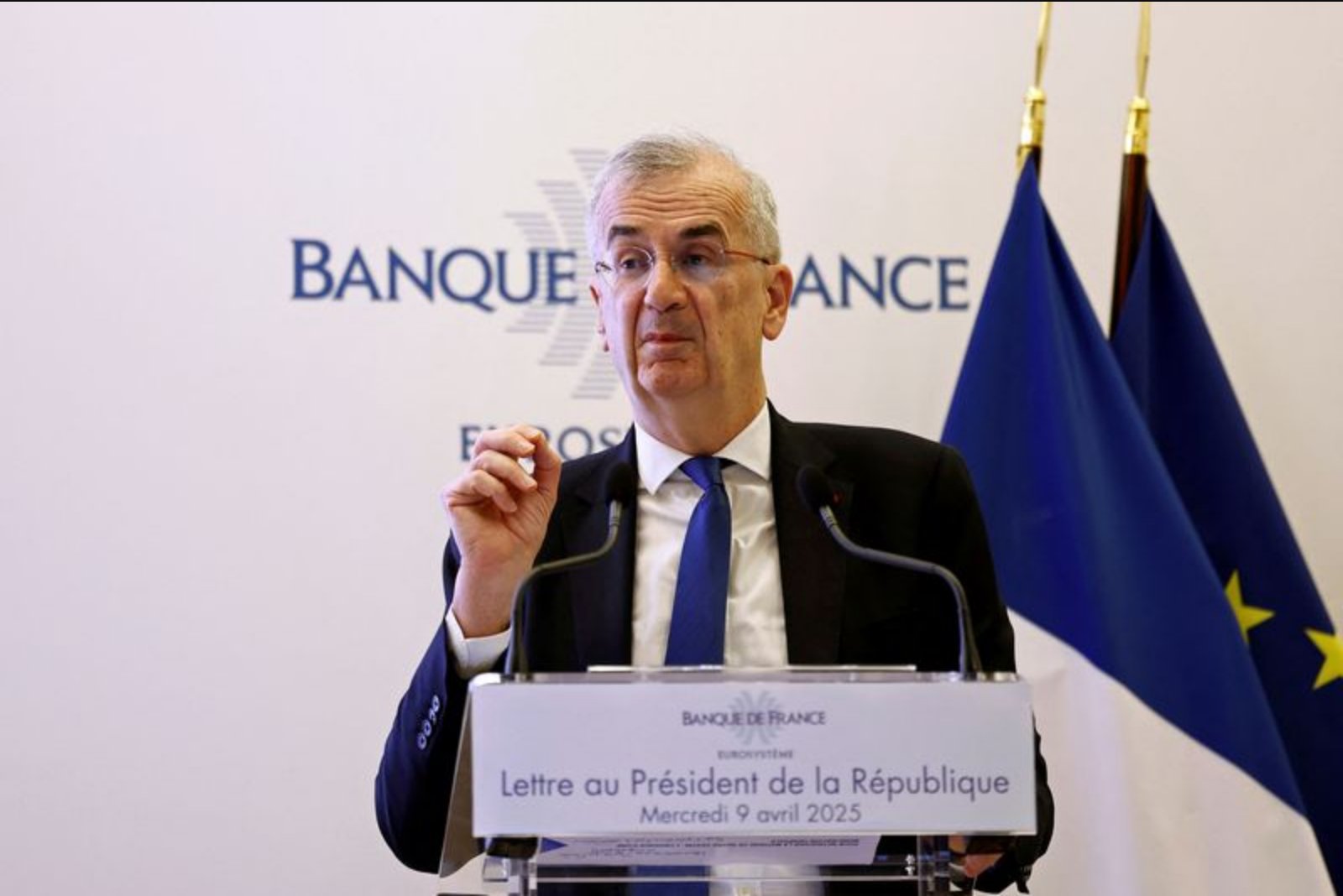 ECB prepared to act on energy-driven inflation, Villeroy says