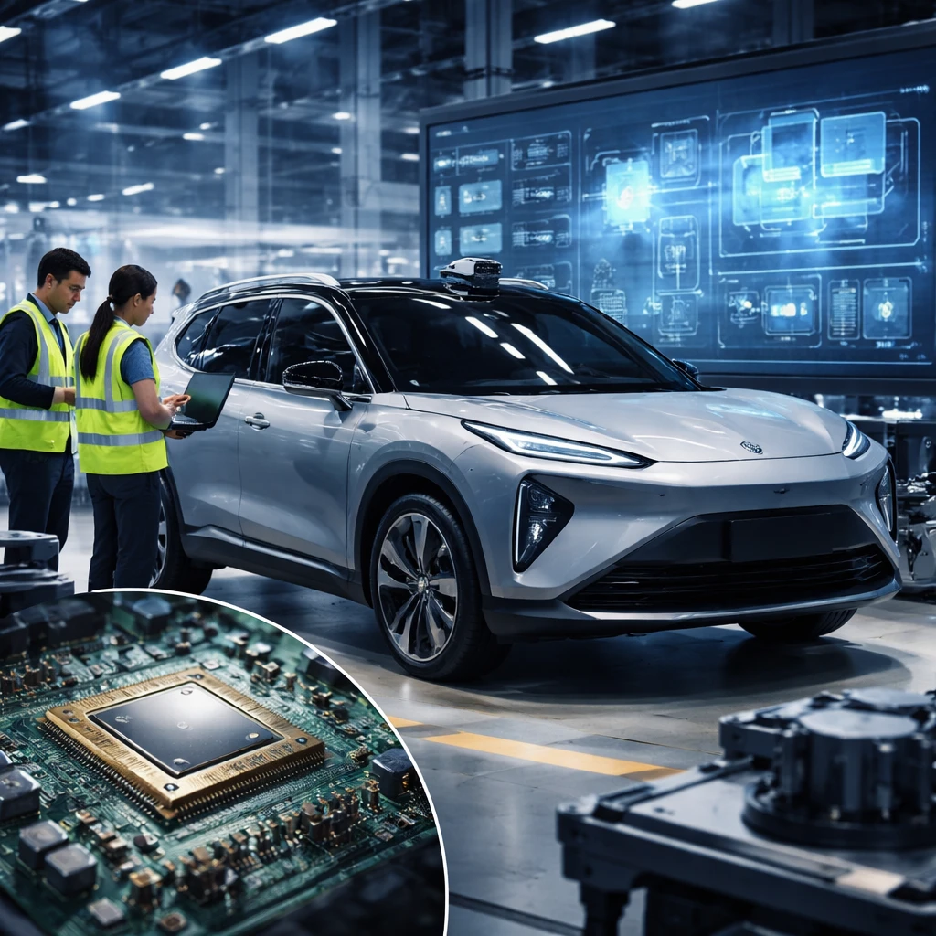 NIO Stakes Its Competitive Future on Self-Designed Chips and Vehicle OS