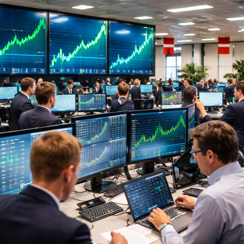 Denmark's OMX Copenhagen 20 Climbs to Three-Month Peak on Sector Gains