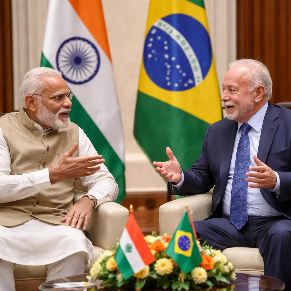 India-Brazil Relations Gain Momentum Ahead of Lula's State Visit