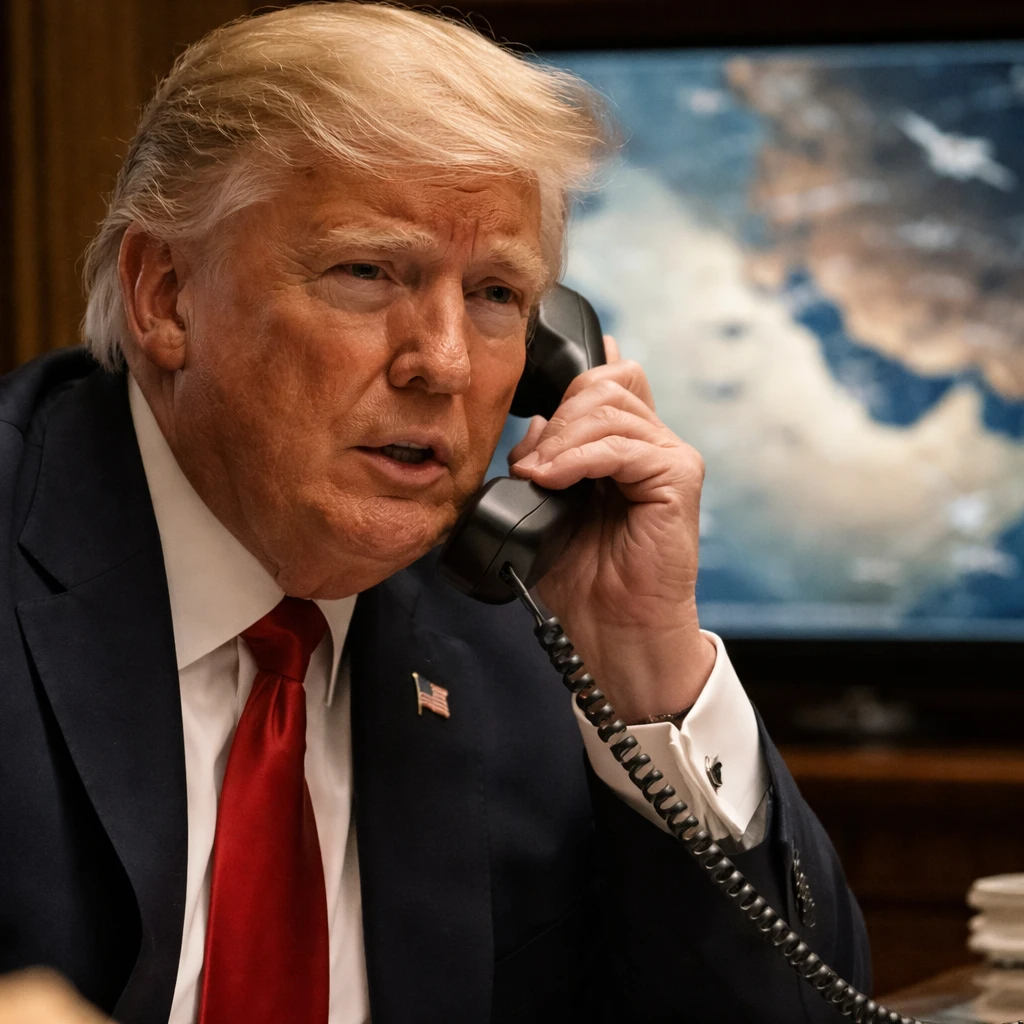 Trump Says Iran Is Depleting Its Arms Stockpiles, Open to Talks with New Leaders