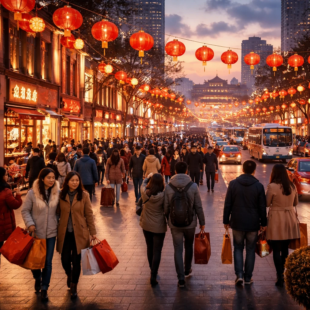 Chinese markets climb at reopening as tariff rollback and holiday spending buoy demand