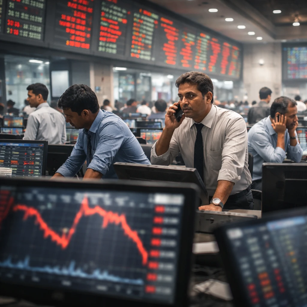 Nifty Ends Lower as Tech, Real Estate and Energy Stocks Weigh on Markets