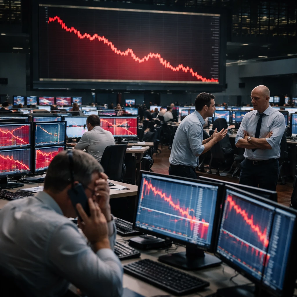 German Stocks End Lower; DAX Drops 3.59% to One-Month Low