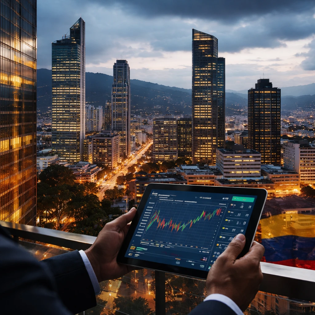 Colombian Stocks Slip at Close as COLCAP Falls 0.52%