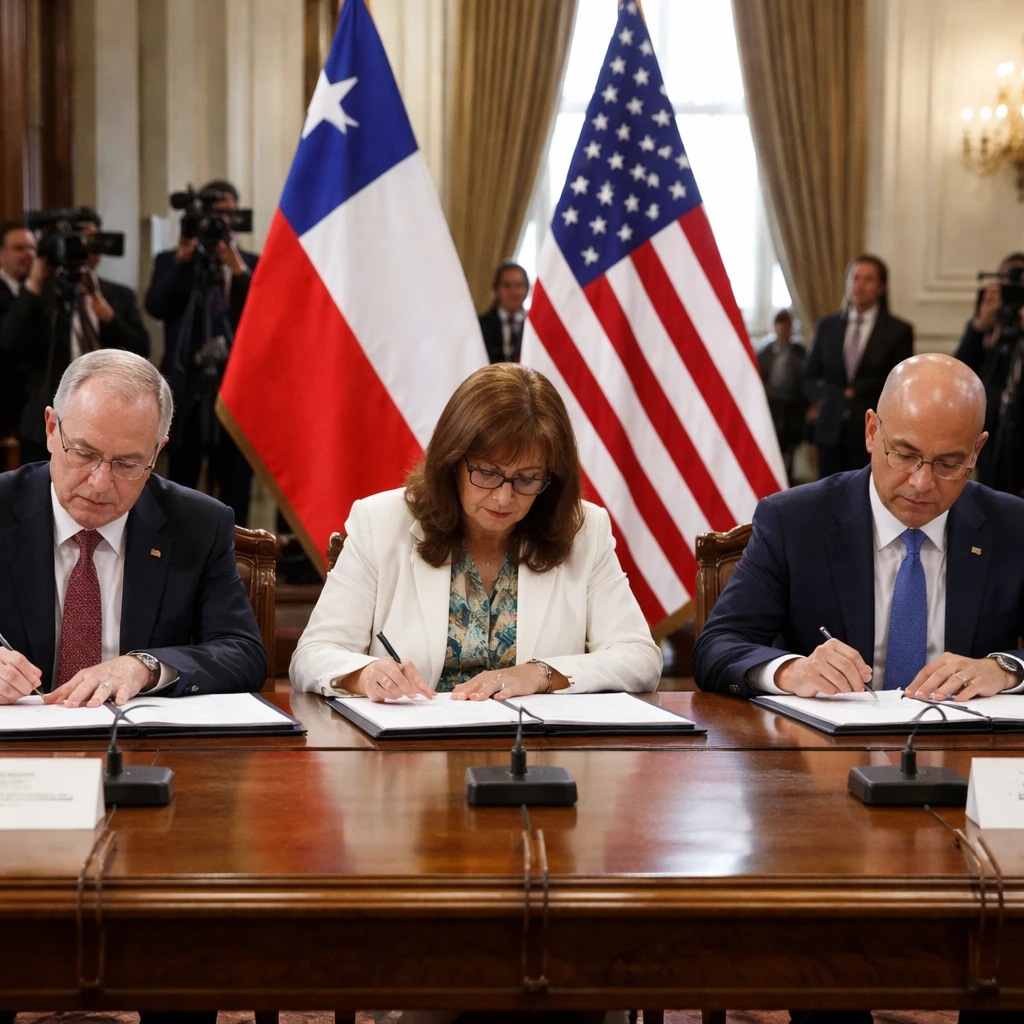 Chile and U.S. to Formalize Mining and Security Pacts in Santiago