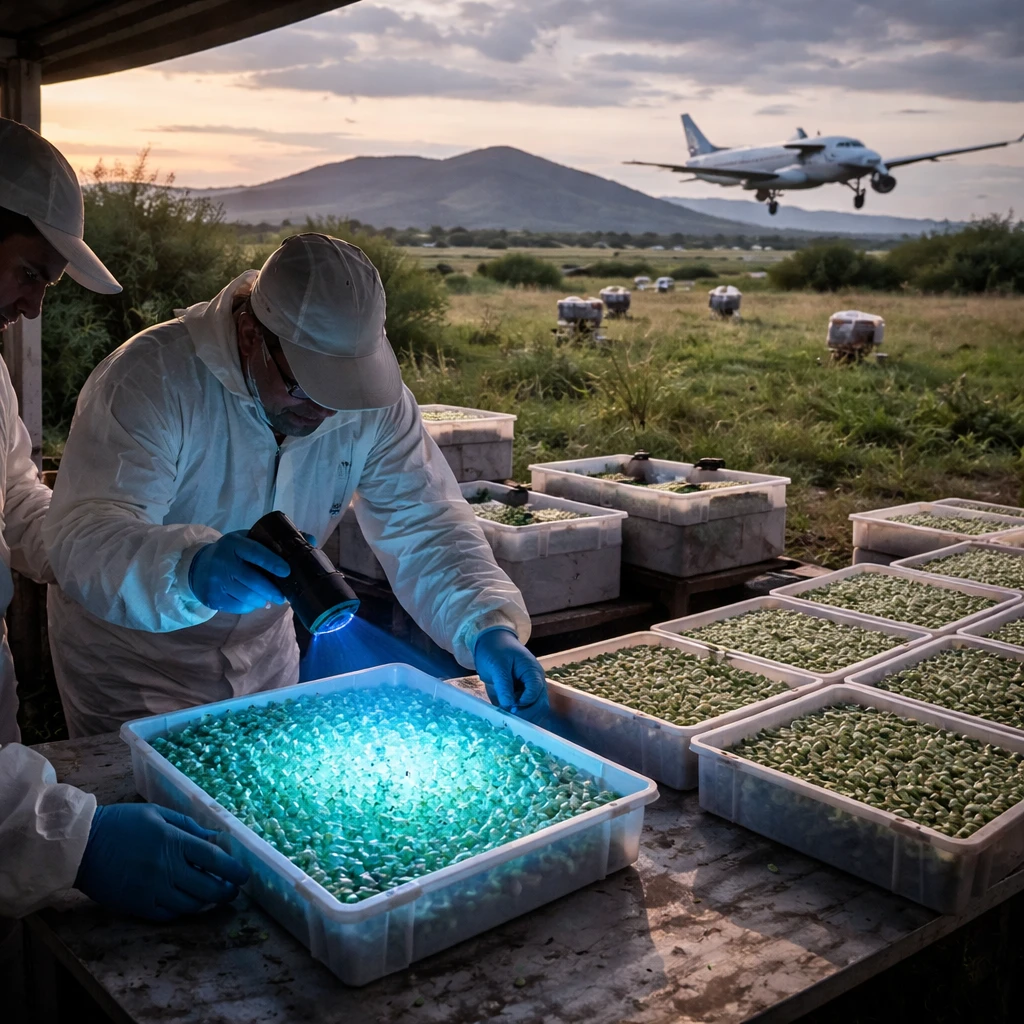 USDA to extend sterile, glow-marked fly releases northward to block spread of screwworms