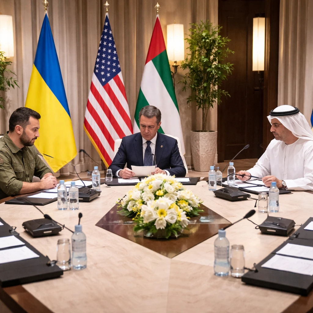 Zelenskiy Highlights Territorial Discussions at Upcoming UAE Trilateral Talks