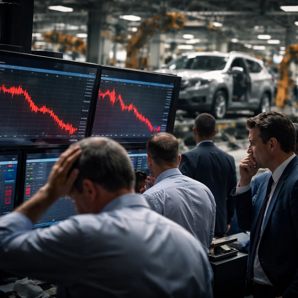 Ford Shares Pull Back After Energy-Storage Hype; Profit-Taking and Rate Concerns Weigh