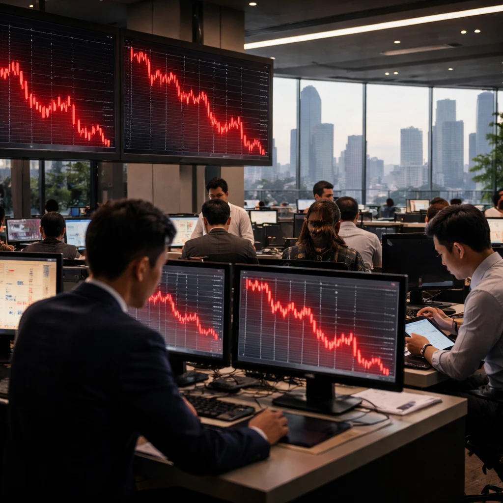 Jakarta index slips as infrastructure, financials and agriculture weigh on market