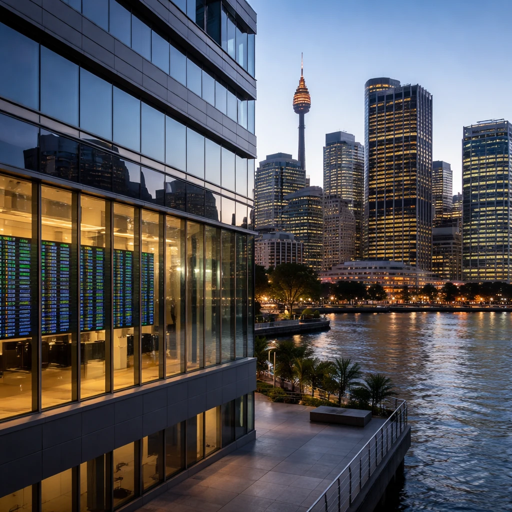 Australian Shares Edge Higher as IT, Healthcare and Gold Stocks Lead Gains