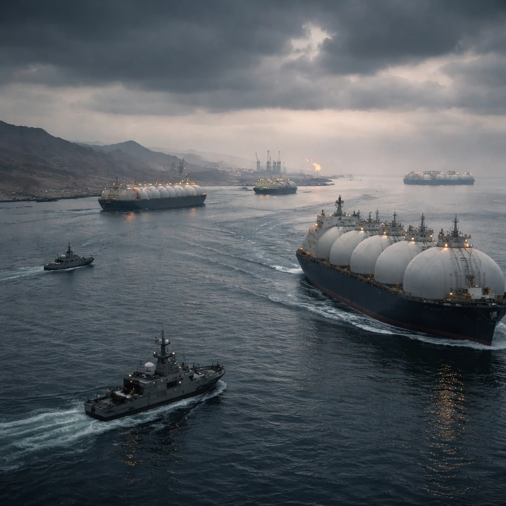 European Gas Retreats as Markets Await Clarity on Strait of Hormuz Disruptions