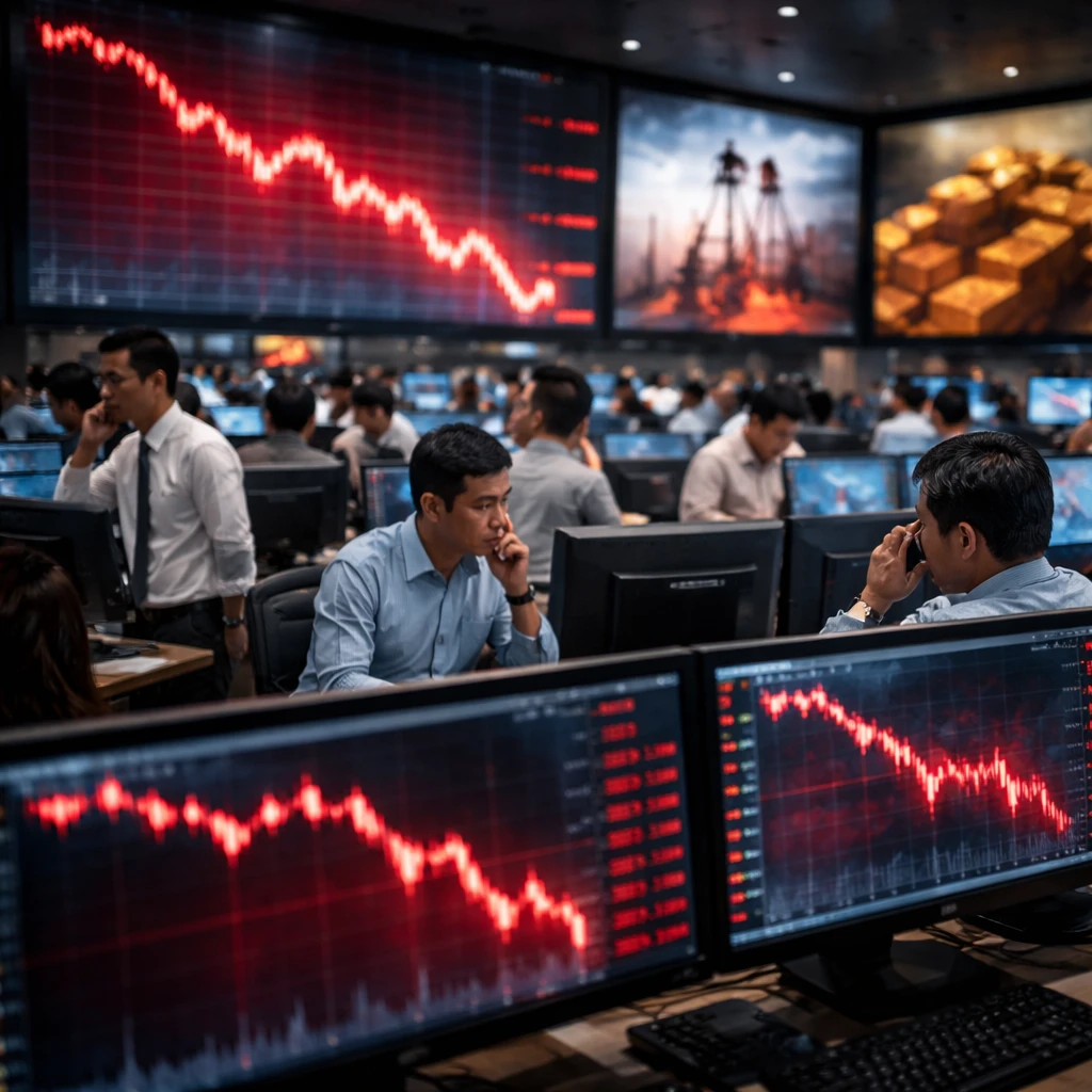 Jakarta Stocks Slide Nearly 2% as Infrastructure, Financials and Agriculture Lead Losses