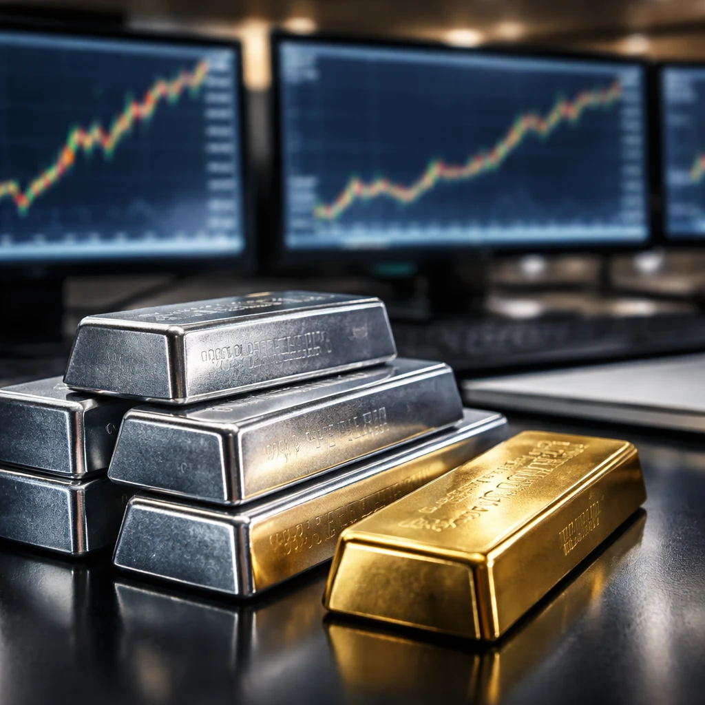 Deutsche Bank Sees Upside for Silver as White Metals Reassert Strength