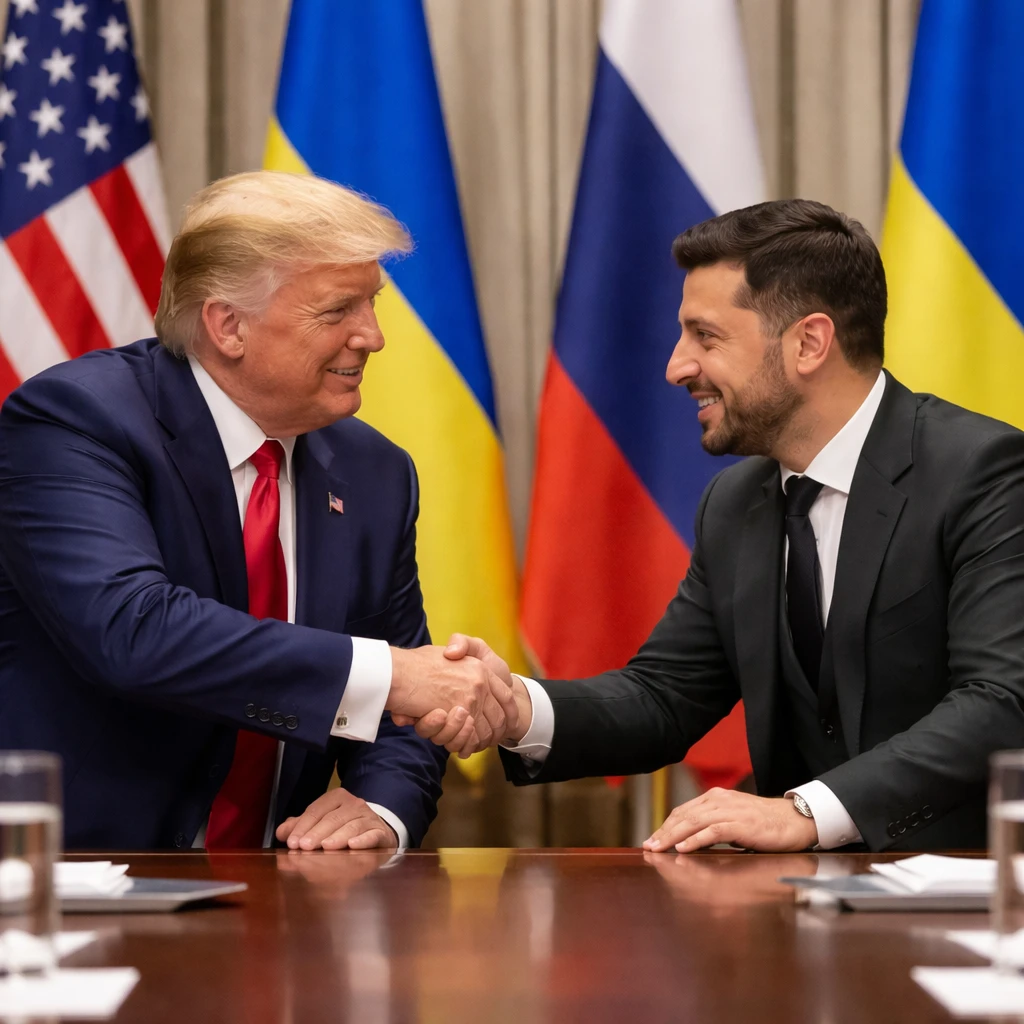 Trump Indicates Progress in Ukraine-Russia Peace Talks Amid Upcoming High-Level Meetings
