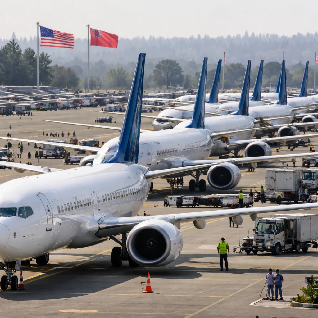 Boeing Said to Be Close to 500-Plane 737 Max Agreement with China Ahead of Trump Visit