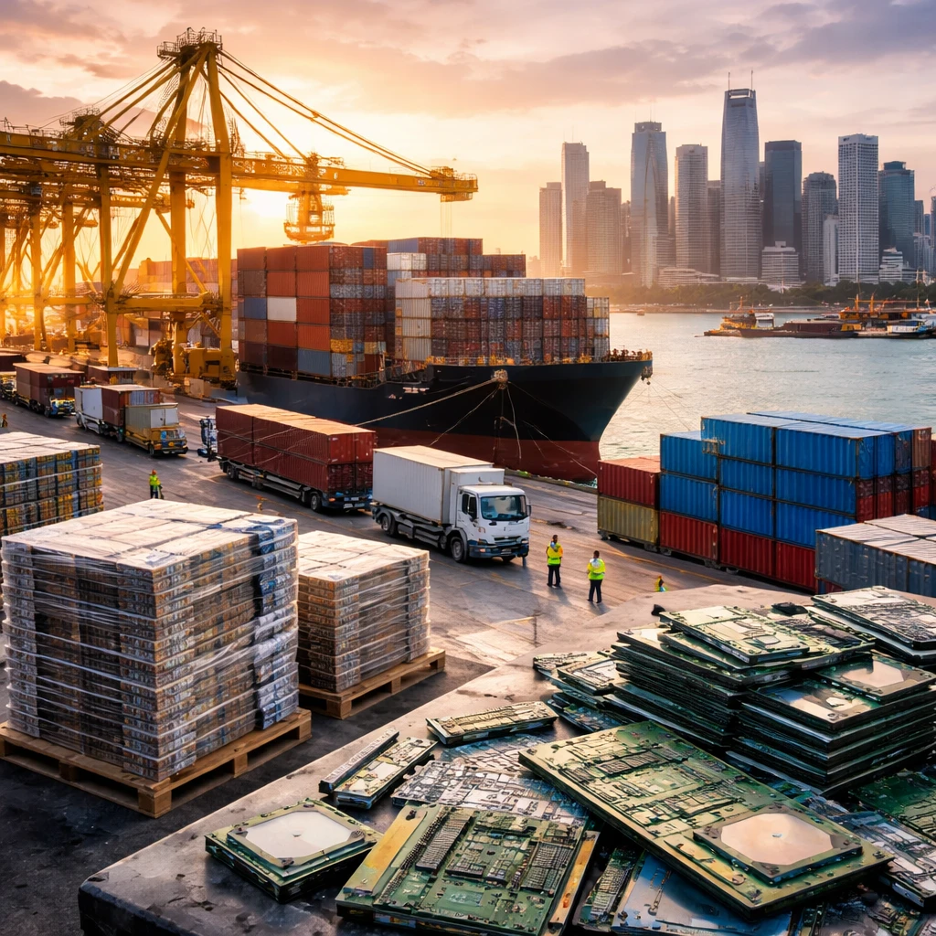 Singapore's Non-Oil Exports Surge 38.4% in May Fueled by AI-Related Electronics Demand