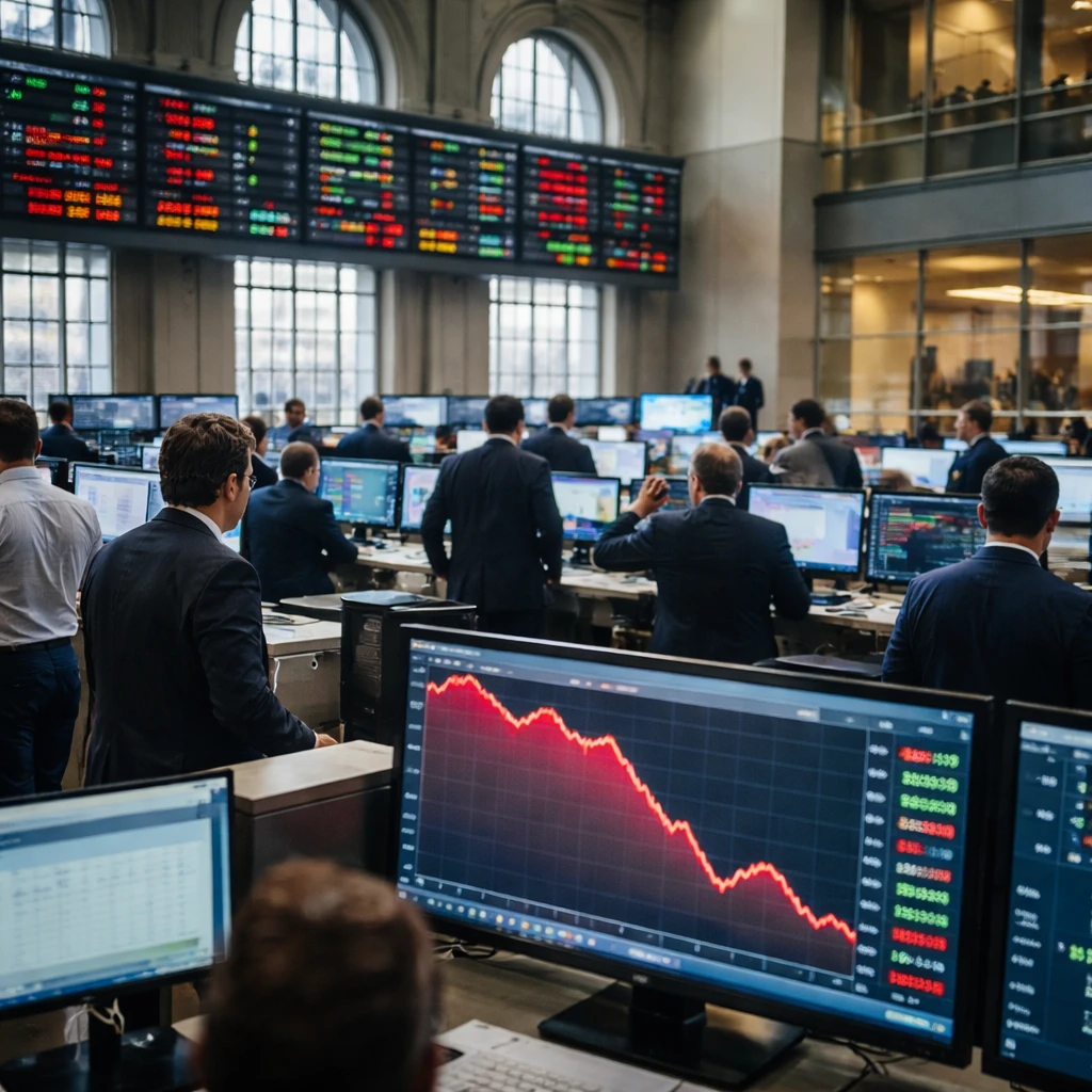 Paris shares slip as CAC 40 falls nearly 1%; energy names buck the trend