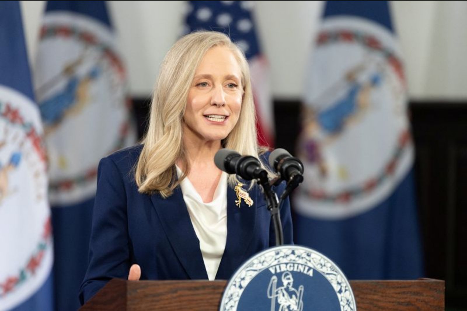 Virginia Governor Criticizes Trump's Economic Record and Immigration Tactics in Democratic Response