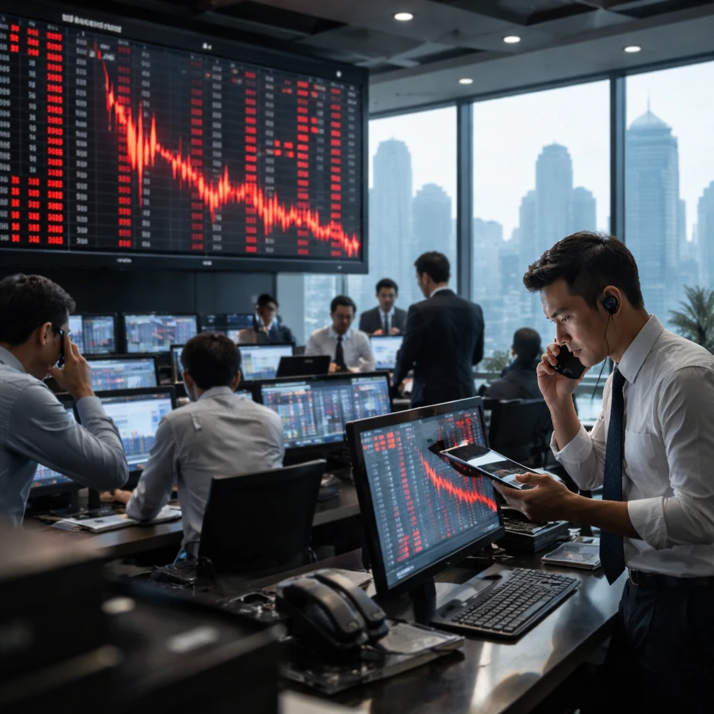 Jakarta stocks slide as IDX Composite slips 1.69% on sector losses