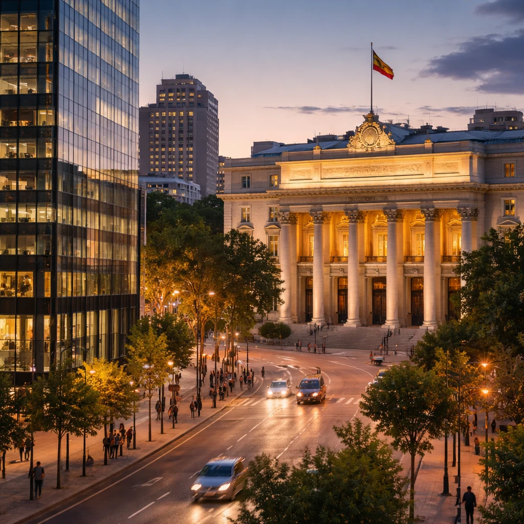 Madrid market edges higher as construction and consumer names lead gains