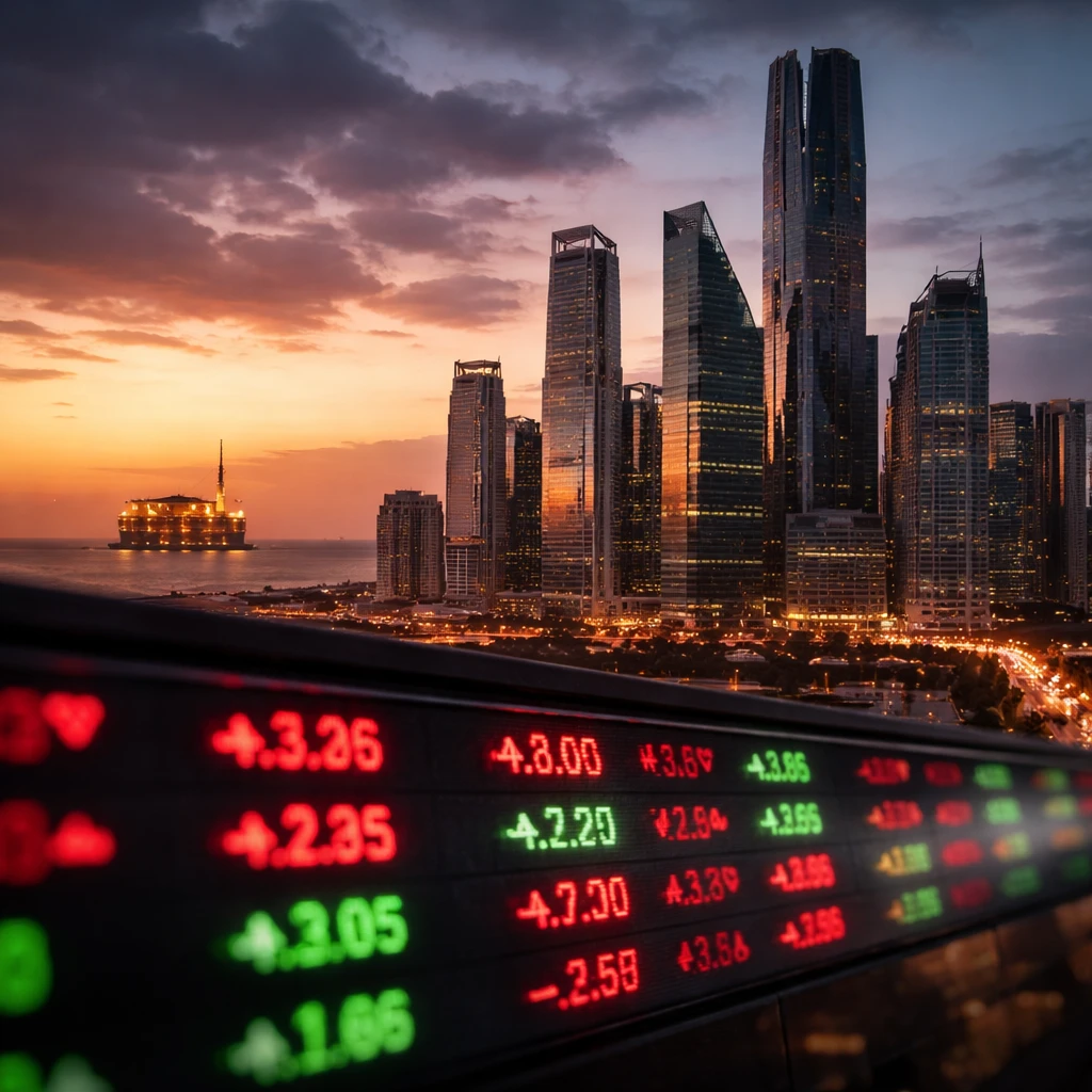 Saudi Markets Slip as Banks Lead Declines; Aramco's Gain Restrains Overall Losses