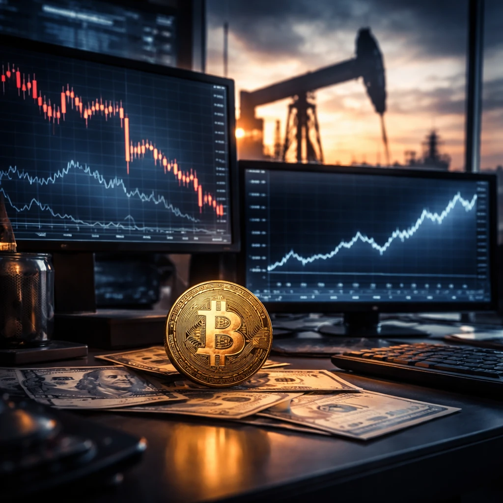 Bitcoin Falls Under $77,000 as Oil Spike and Rising Yields Weigh on Risk Assets