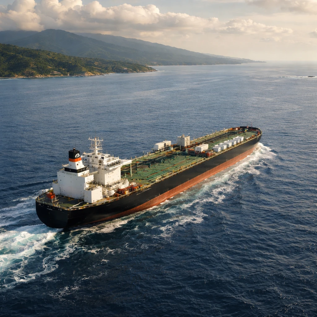 Satellite imagery points to Iranian tanker possibly bypassing U.S. Gulf blockade