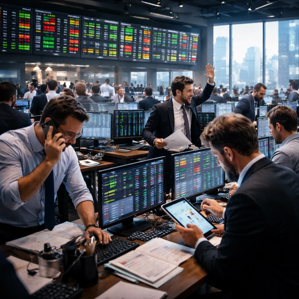 Markets See Wide Moves; Netflix, Dell Lifted While Several Names Slide