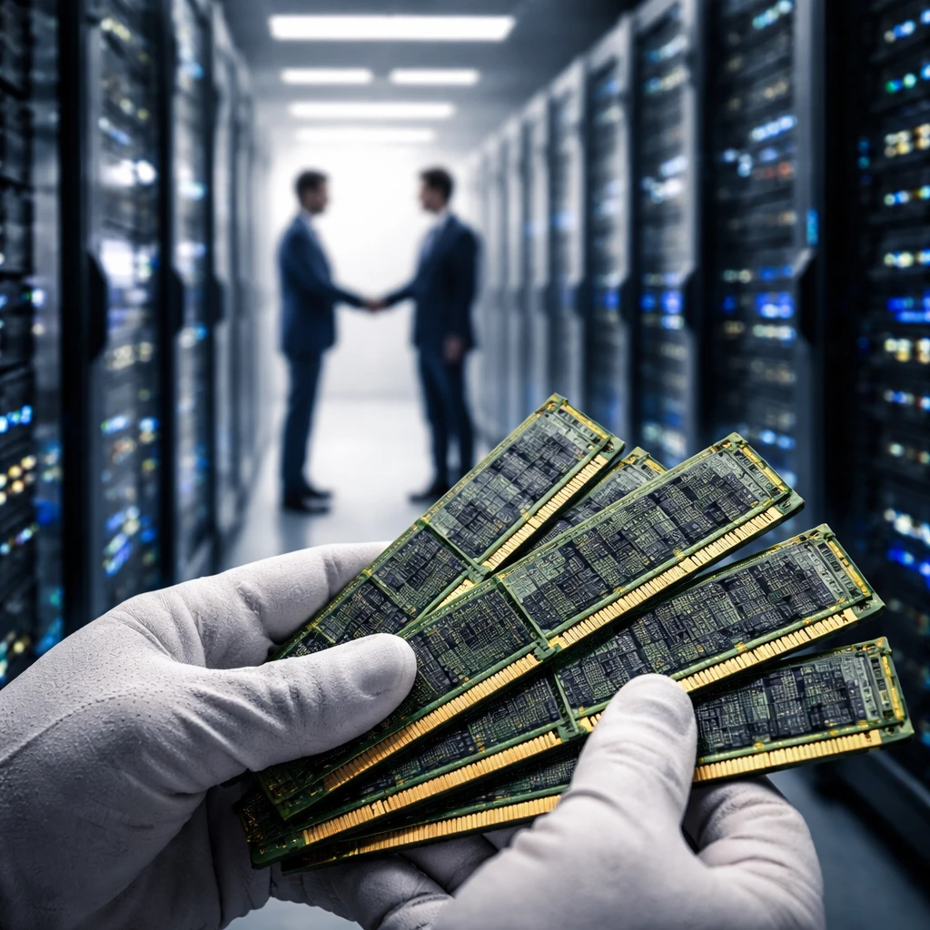 Microsoft and Google Stocks Tick Up as Long-Term Memory Supply Deals Near Completion