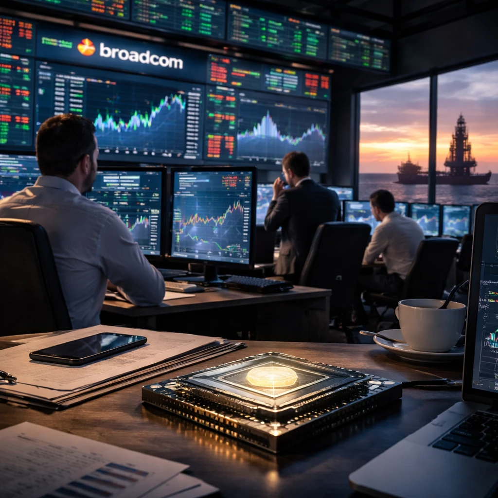 U.S. Futures Climb as Stocks Rebound; Broadcom Surges After Strong AI-Driven Outlook