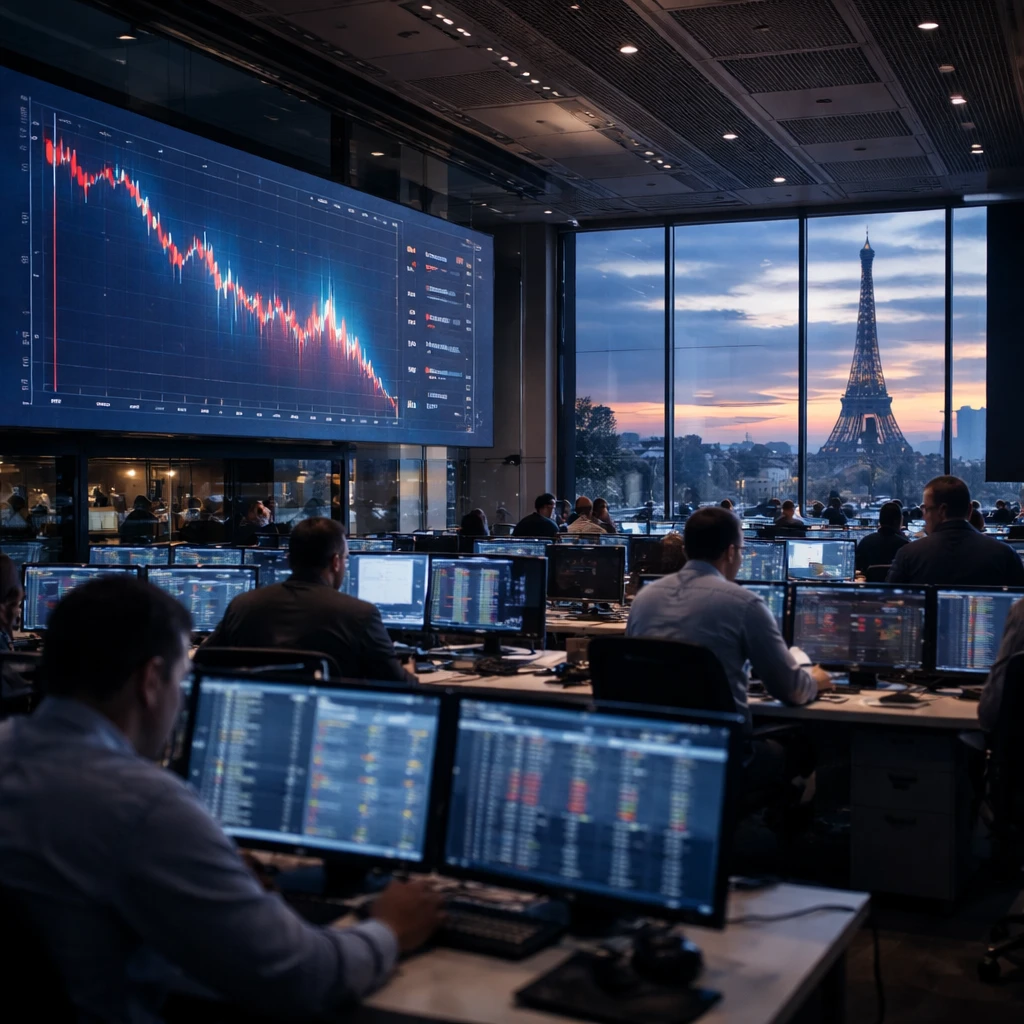 Paris equities slip as CAC 40 ends down 0.67%; healthcare, consumer goods and industrials drag market