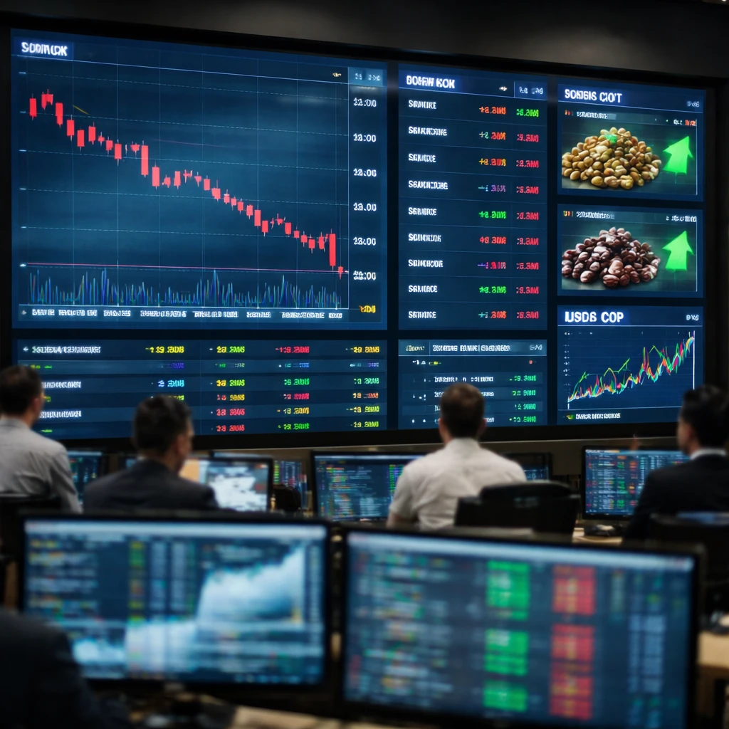 Colombian equities slip as COLCAP falls 0.65% at Tuesday close