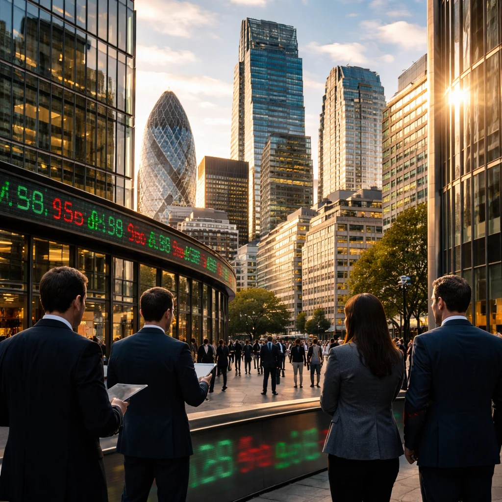 U.K. Shares Close Higher as Bank and Utilities Names Lead Gains