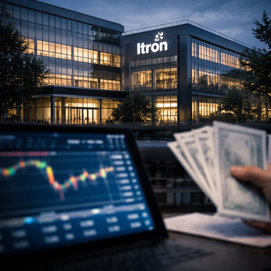 Itron Executive Sells 348 Shares to Cover RSU Tax Withholding; Company Posts Strong Q4 Results