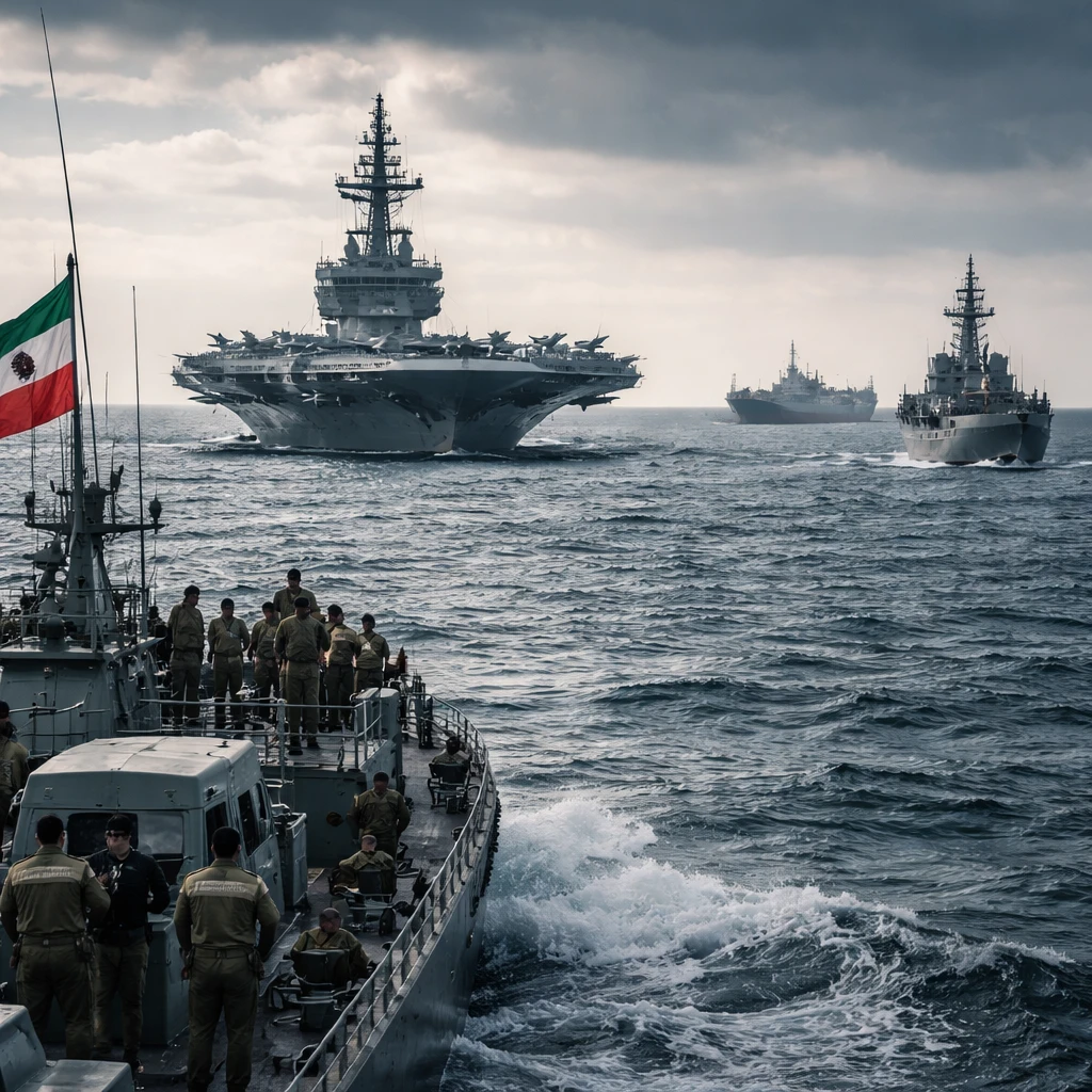 Iran Warns France and Britain of Military Response if Warships Enter Strait of Hormuz with U.S. Forces