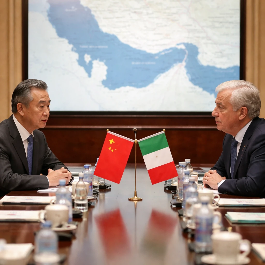 China Urges U.S. and Iran to Resume Talks, Citing Threats to Energy and Shipping Security