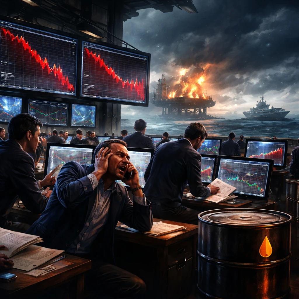 Stocks Drop as Middle East Tensions and Oil Surge Rattle Markets; Trump Delays Strikes