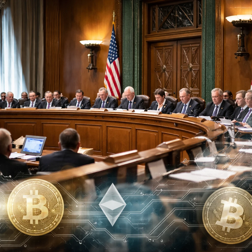 Senate Banking Committee Holds Heated Mark-Up on Clarity Act as Partisan Divide Persists