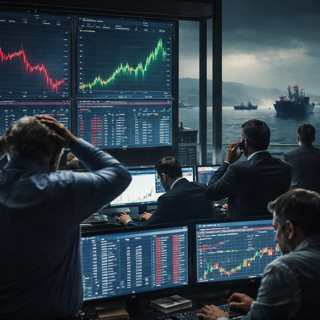 Wall Street Futures Pull Back as Oil Rockets Following Attacks Near Strait of Hormuz