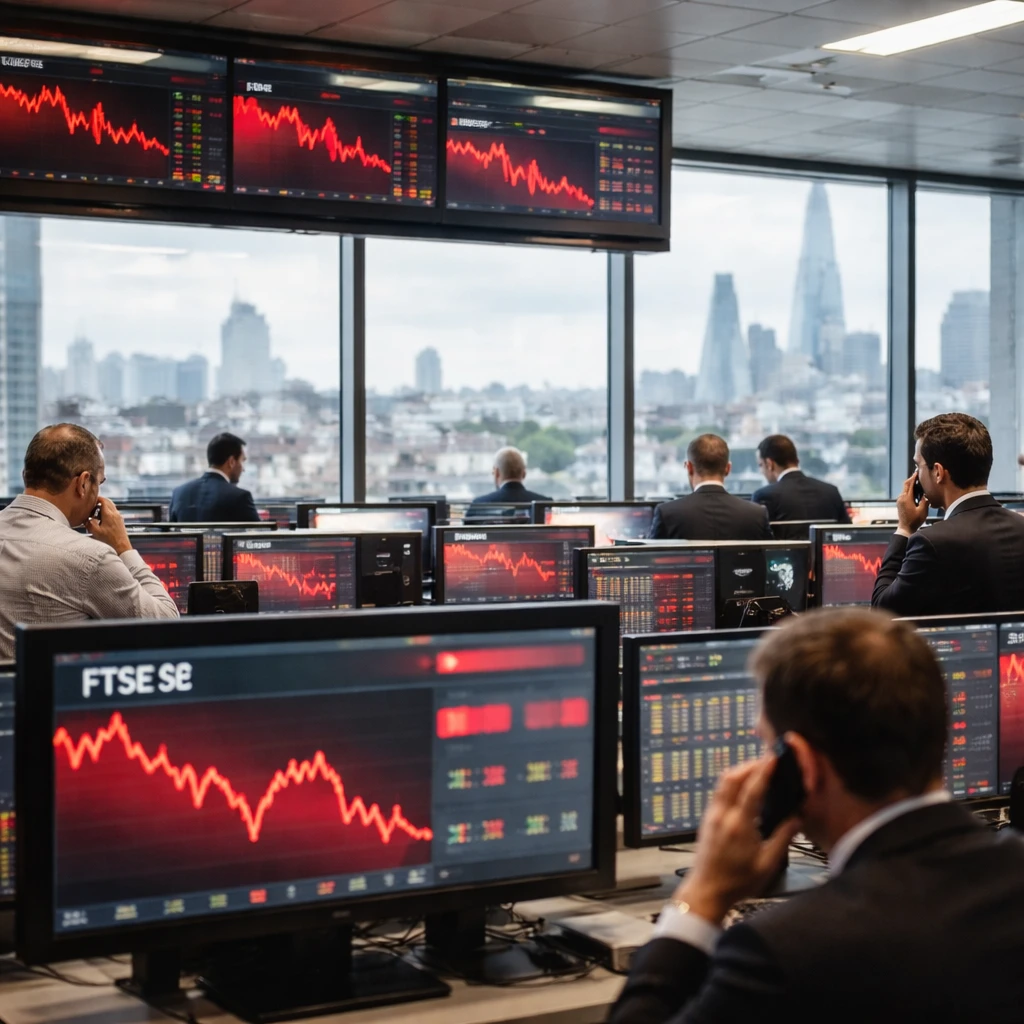 London market slips as earnings season weighs; pound steadies above $1.37