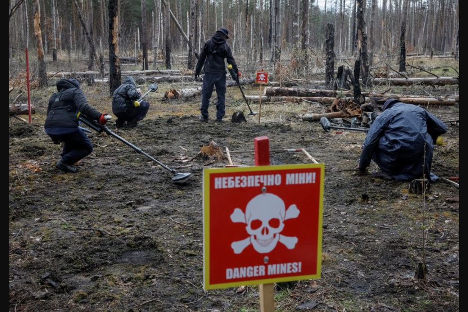 Humans, Robots and AI Join Forces to Remove Unexploded Ordnance from Central Ukraine