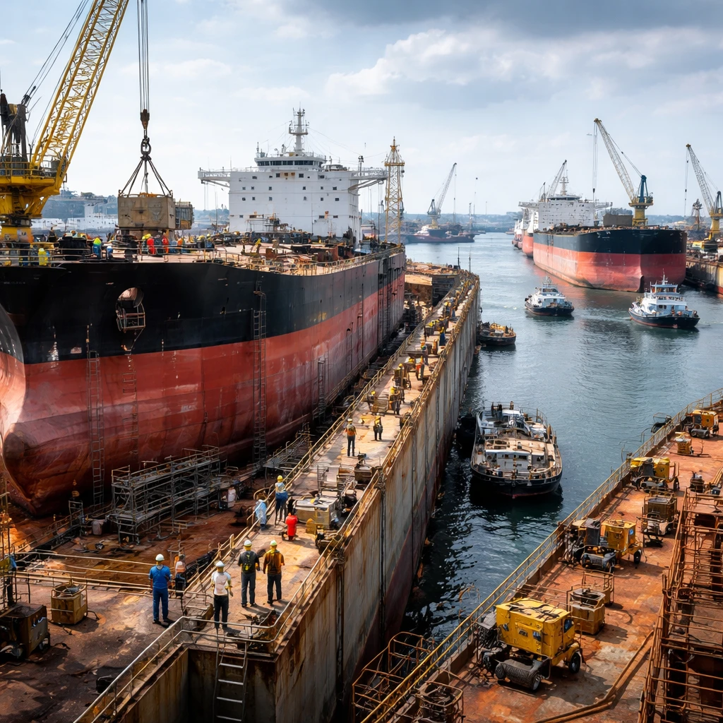 Tufton Oceanic Assets Posts Lower H1 Revenue After Planned Dockings, Net Income Climbs