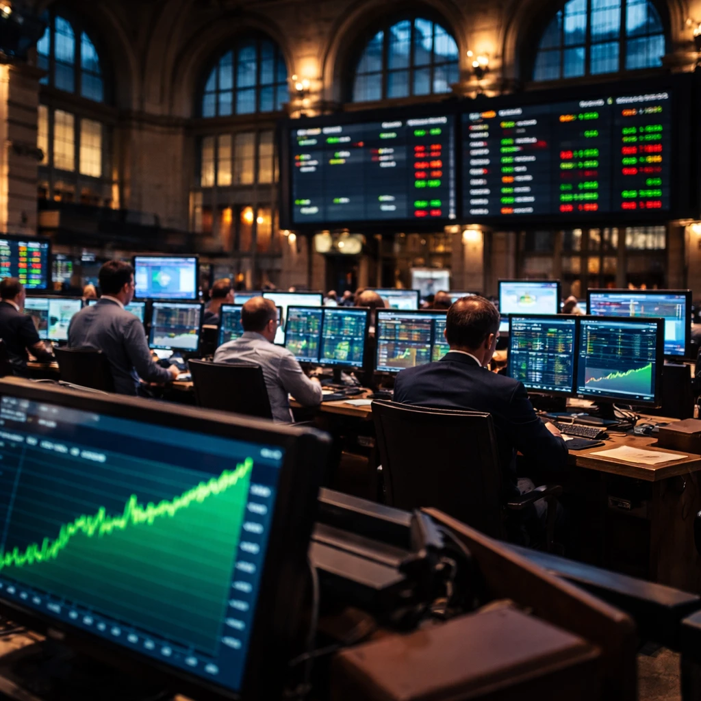 Paris Stocks Slip as Utilities and Materials Weigh on CAC 40