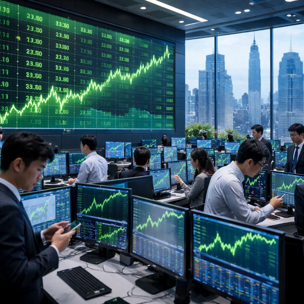 Taiwan shares advance as electronics, glass and internet names lead gains