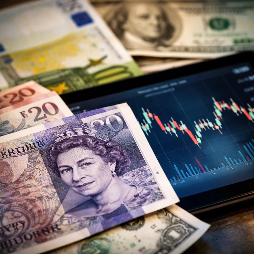 Pound drifts lower as dollar steadies amid caution over Middle East talks