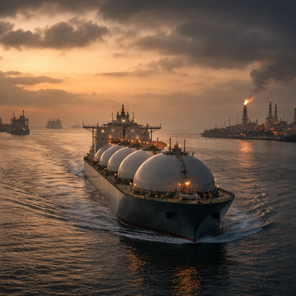 Bank of America Sees Dutch TTF Averaging €50/MWh in 2026, Conditional on Limited Gulf LNG Disruption