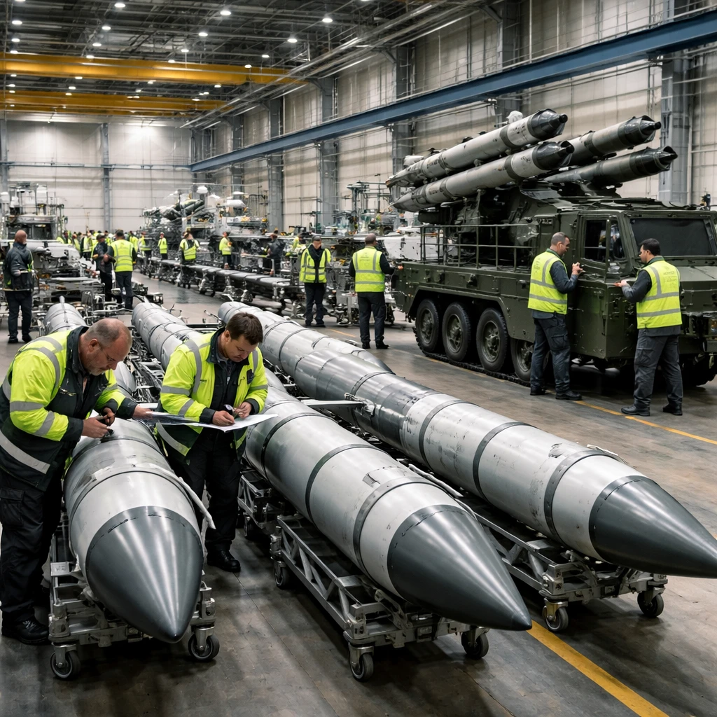 UK Announces More Than £500 Million Air-Defense Package for Ukraine; Defense Stocks Rise