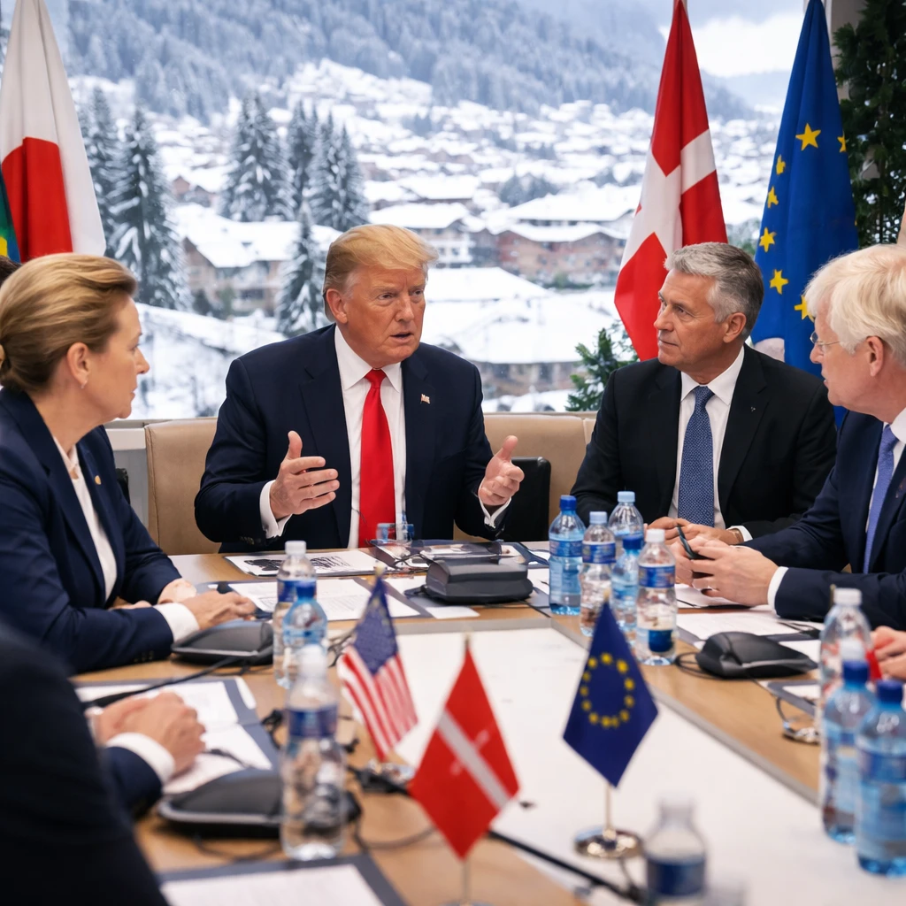 Trump Softens Stance on Greenland, Signals Progress on Arctic Security Deal