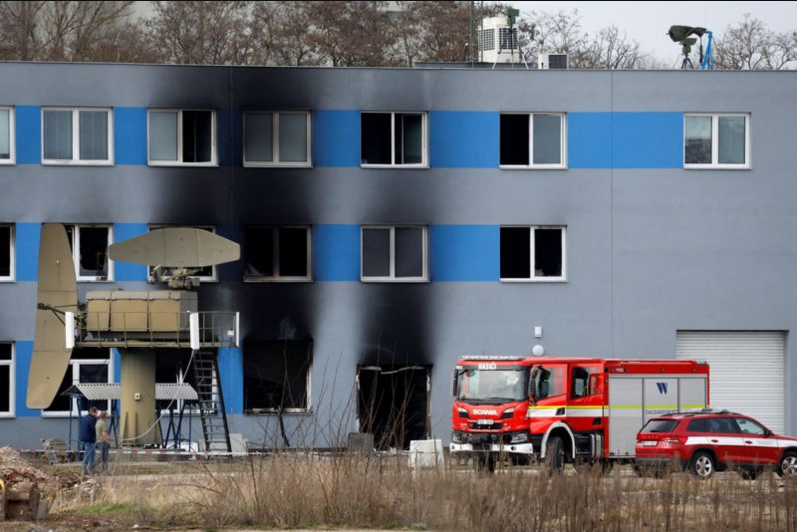 US Citizen Detained Among Three Over Arson at Czech Defence Maker, Police Say